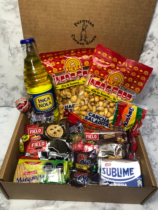 Peruvian Candy Box with Snacks – Peruvian Corner Store