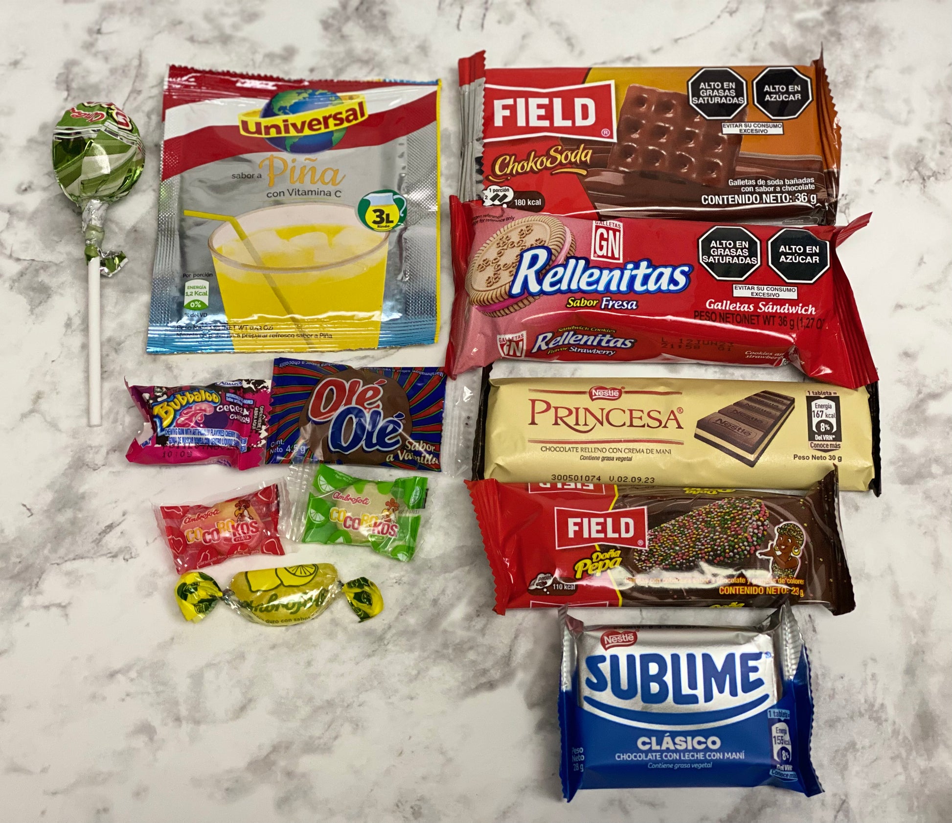 Peruvian Candy Box with Snacks – Peruvian Corner Store