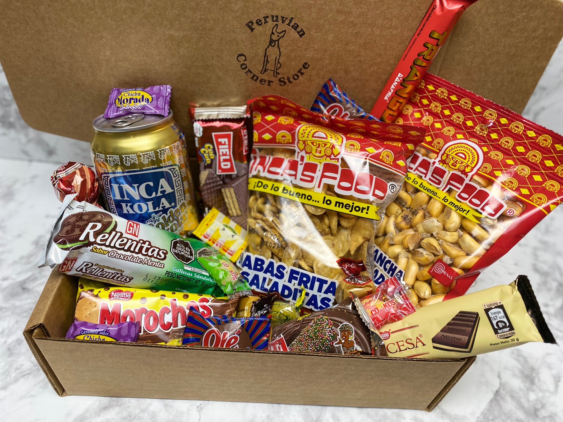 Peruvian Candy Box with Snacks – Peruvian Corner Store
