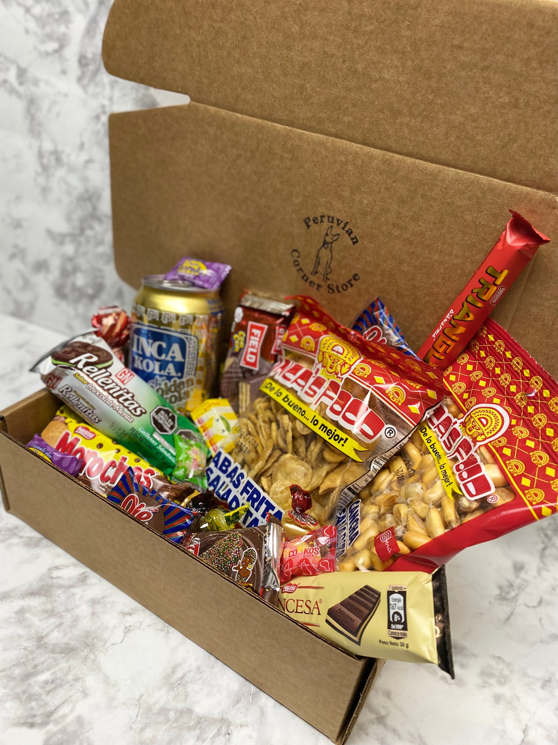 Peruvian Candy Box with Snacks – Peruvian Corner Store